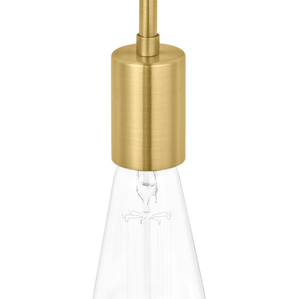 Hensley 1-Light Gold and Faux Marble Indoor Wall Sconce Light Fixture